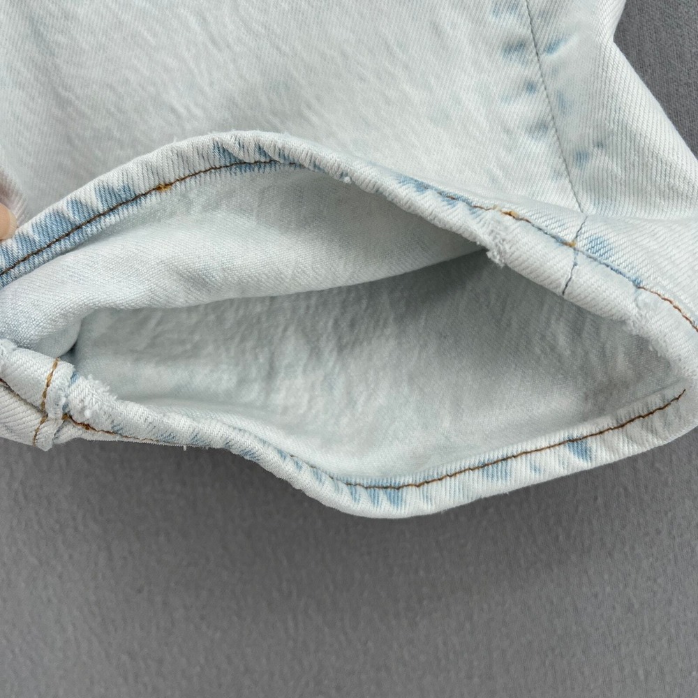 Levi's Ribcage Straight Jeans Women 26 Light Wash Denim High Rise Ankle - Picture 14 of 16